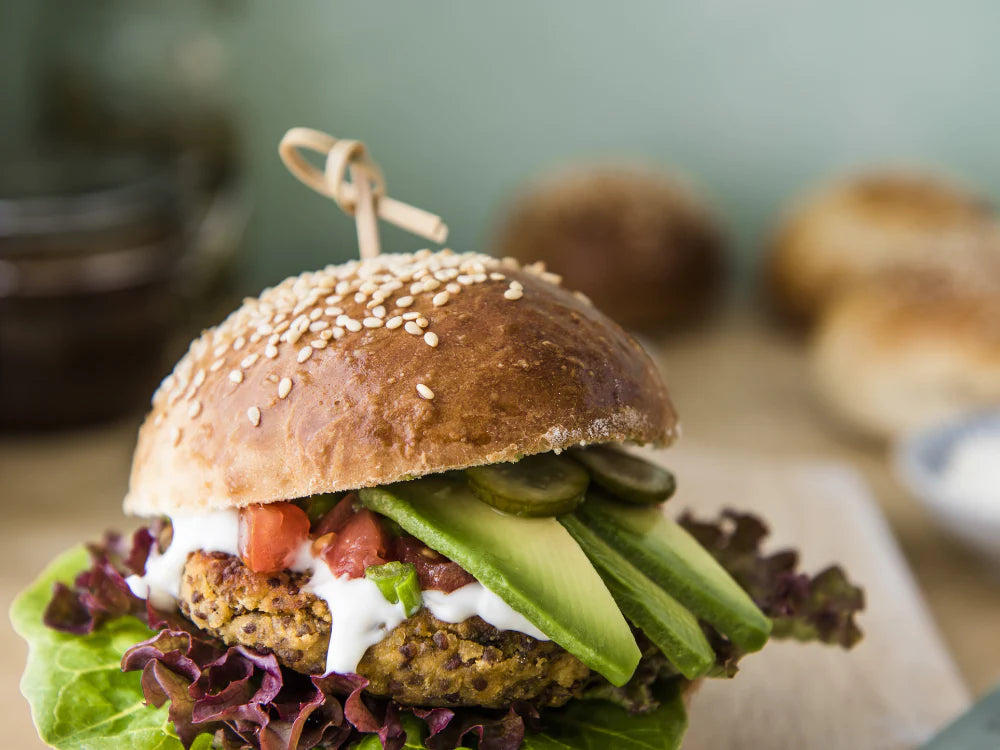 Quinoa burger