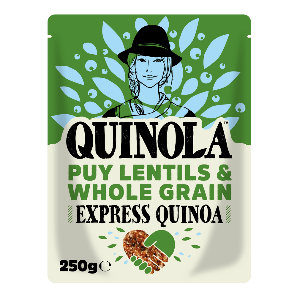slow release carb puy lentil quinoa