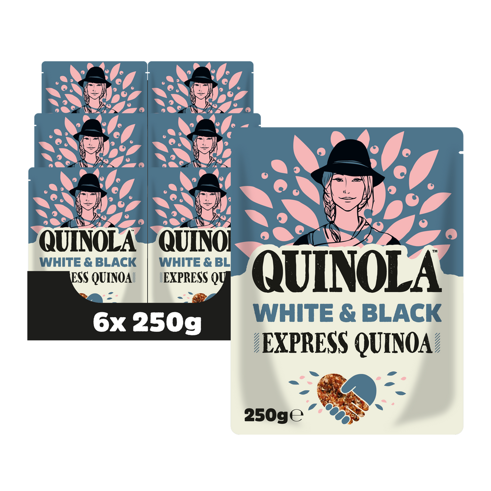 White & Black Express Quinoa x 6 packs